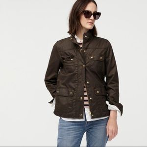 J.Crew Downtown Field Jacket Black Size SP